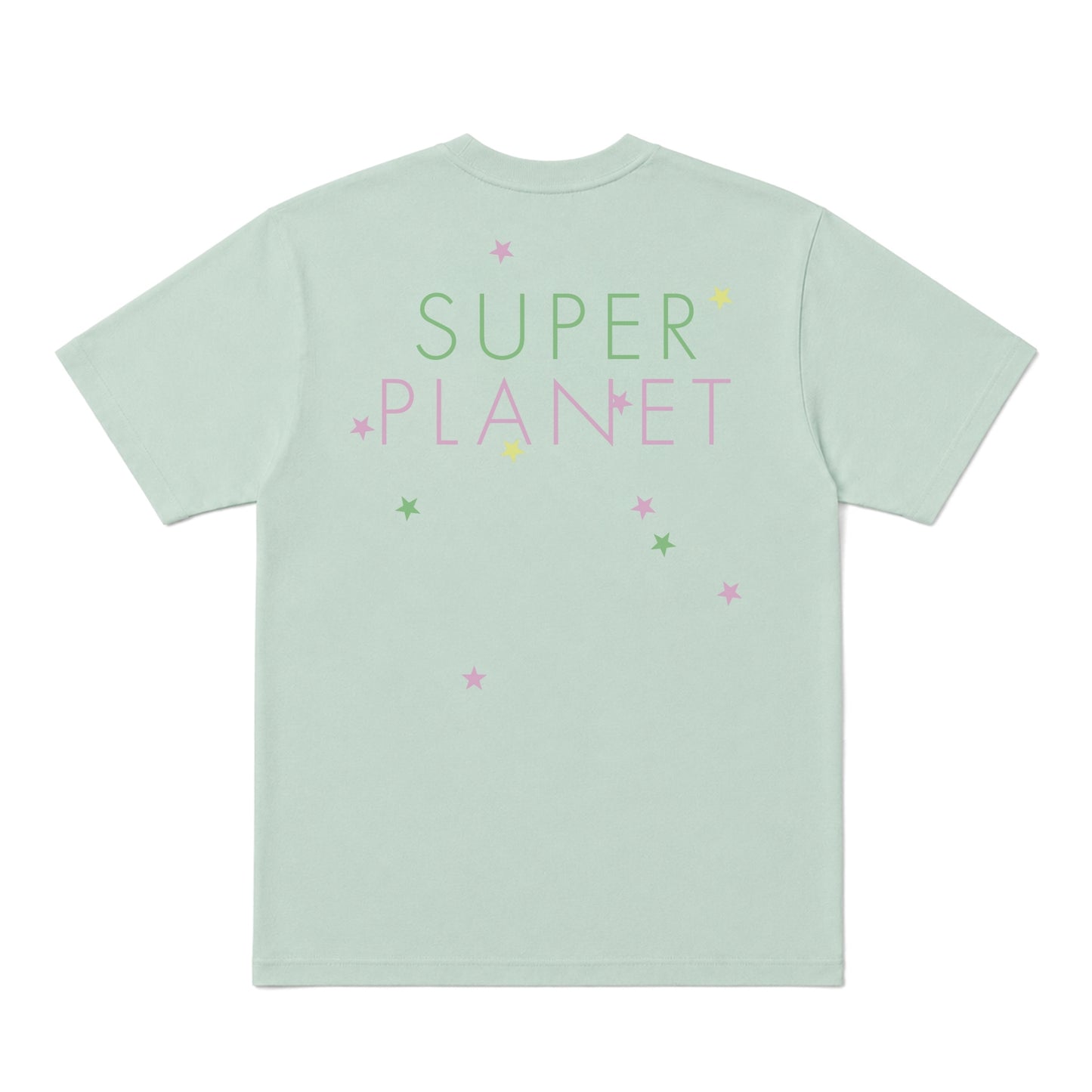 ⭐ YOASOBI - 超惑星 - 閃亮亮T-Shirt Light Green ♪︎ - 【長期預購-11月下旬】