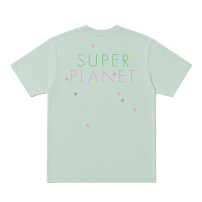 ⭐ YOASOBI - 超惑星 - 閃亮亮T-Shirt Light Green ♪︎ - 【長期預購-11月下旬】