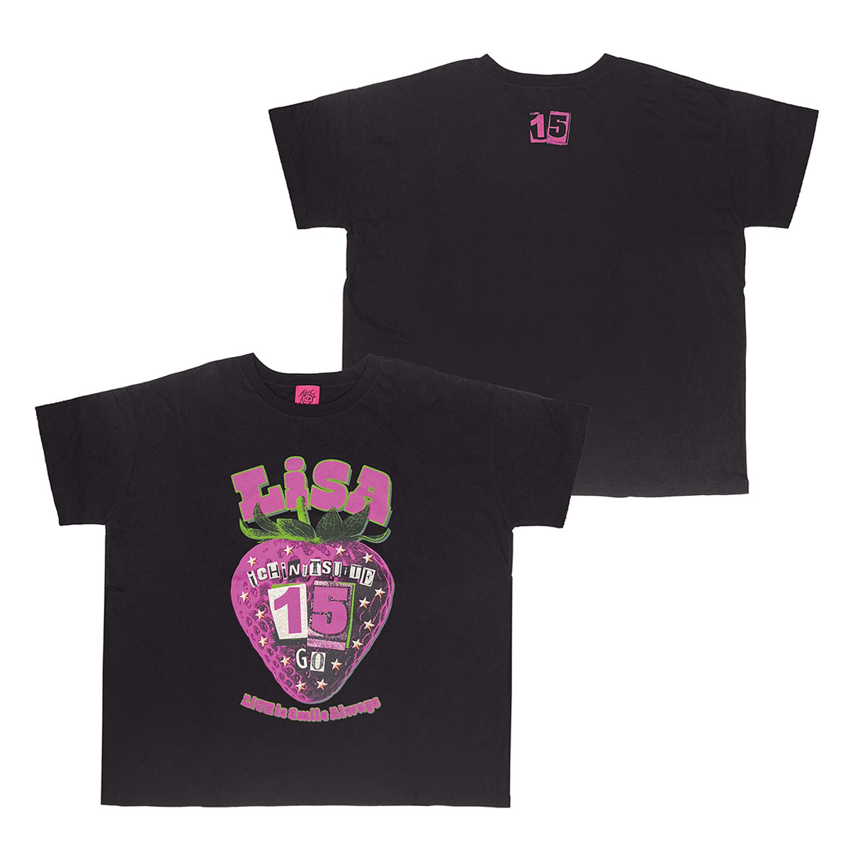 ❤️‍🔥 LiSA - LiVE is Smile Always～15～ - BiG 15 T-Shirt ♪︎