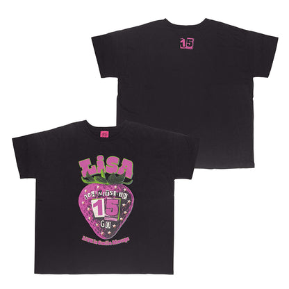 ❤️‍🔥 LiSA - LiVE is Smile Always～15～ - BiG 15 T-Shirt ♪︎