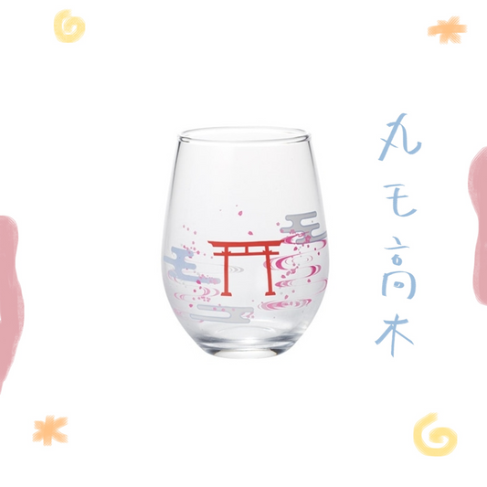 丸モ高木 - 櫻花 - 鳥居流水 冷感 FREE GLASS ♪︎