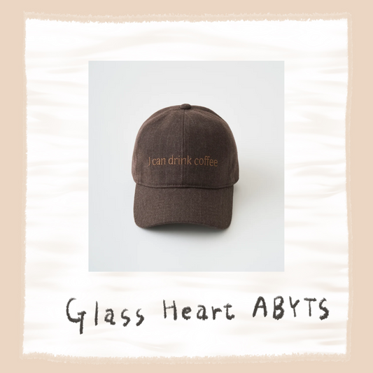 ⬜ Glass Heart x ABYTS - 6PANEL CAP ♪︎ - 【長期預購-12月下旬】