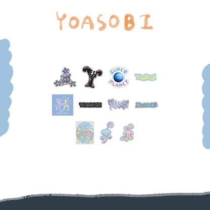 ⭐ YOASOBI - 超惑星 - 貼紙組 ♪︎ - 【長期預購-12月中旬】