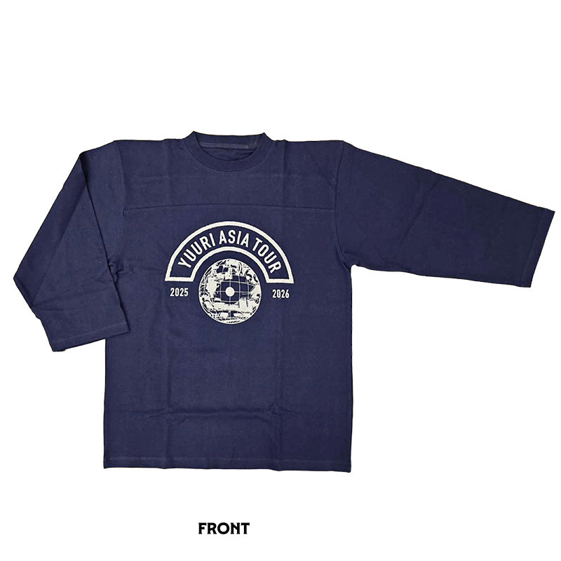 🌪️ 優里 - YUURI ASIA TOUR 2025-26 - Vintage Football Shirt ♪︎