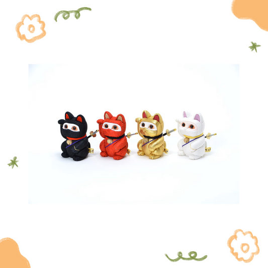 柿沼東光 - 招財貓 - 忍者 ♪︎