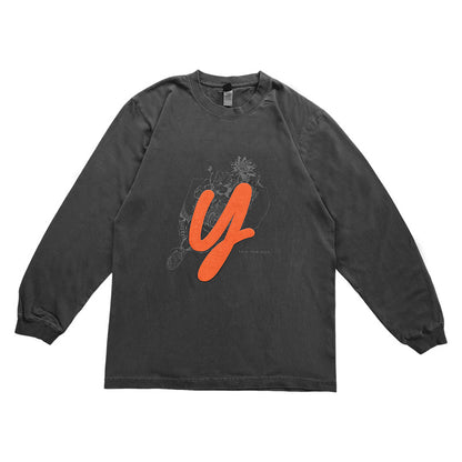 🌪️ 優里 - YUURI ASIA TOUR 2025 - 凸紋印花長袖 T-shirt ♪︎ - 【中期預購-202601】