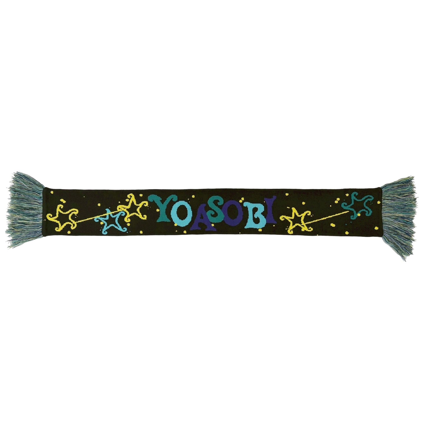 ⭐ YOASOBI - 超惑星 - 雙面流蘇圍巾 ♪︎ - 【長期預購-11月下旬】