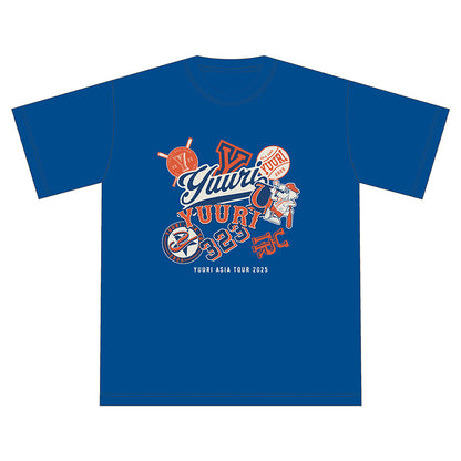 🌪️ 優里 - YUURI ASIA TOUR 2025 - YUURI ASIA TOUR T-Shirt ♪︎