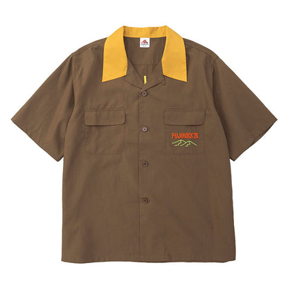🌾 Fujii Kaze - Fujii Kaze x Fuji Rock '26 - Official Collaboration Shirt (BROWN) ♪︎ - 【中期預購-7月下旬】