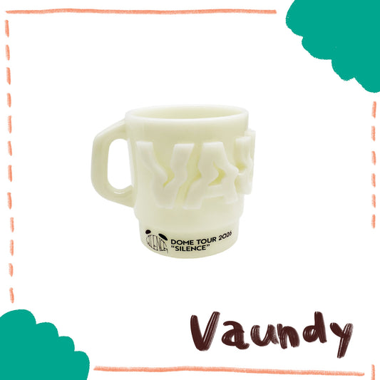 🍥 Vaundy - "SILENCE" - Logo Mug［Glow-in-the-dark］ ♪︎