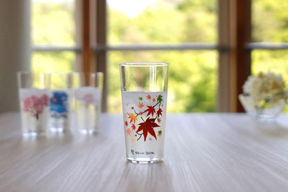 丸モ高木 - 紅葉 - 冷感玻璃杯 ♪︎