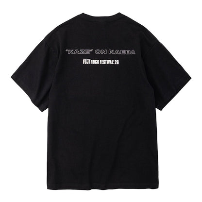 🌾 Fujii Kaze - Fujii Kaze x Fuji Rock '26 - Official Collaboration T-shirt (BLACK) ♪︎ - 【中期預購-7月下旬】