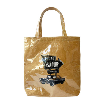 🌪️ 優里 - YUURI ASIA TOUR 2025-26 - PVC Paper-like Tote bag ♪︎