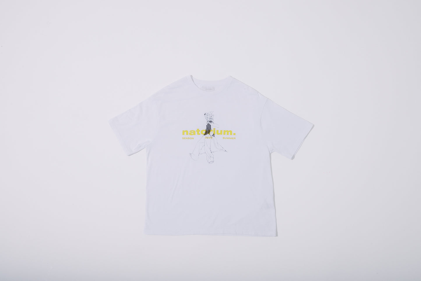 🎧 NATORI - DRESSING ROOM S/S Tee - 白色 ♪︎