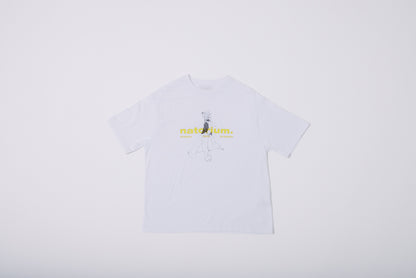 🎧 NATORI - DRESSING ROOM S/S Tee - 白色 ♪︎