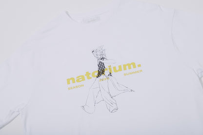 🎧 NATORI - DRESSING ROOM S/S Tee - 白色 ♪︎