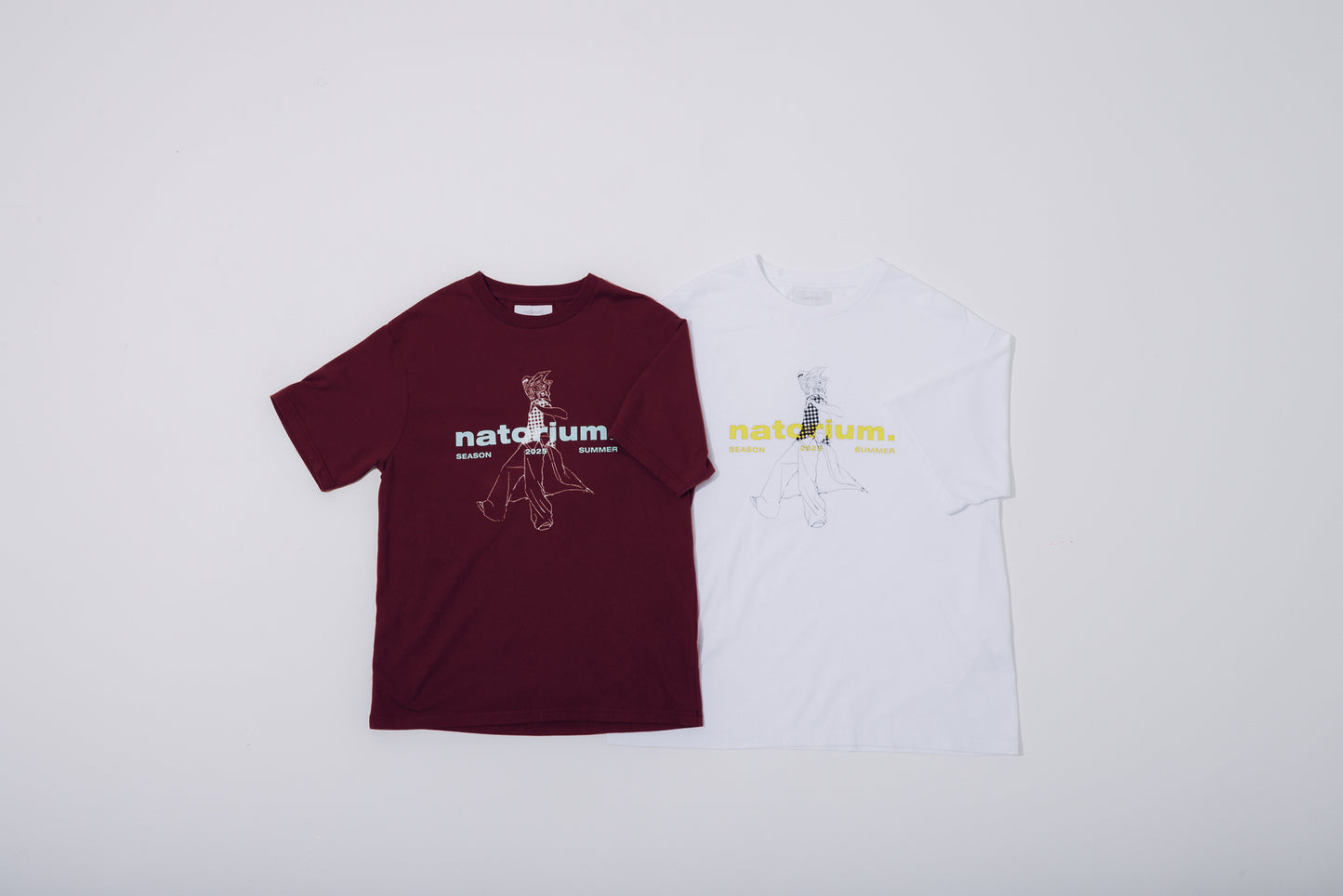 🎧 NATORI - DRESSING ROOM S/S Tee - 酒紅色 ♪︎