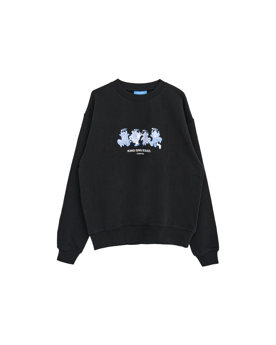 ?? King Gnu - CEN+RAL Tour 2026 - KG IS DEAD SWEATSHIRT (BLACK 