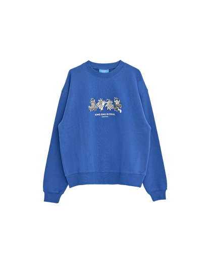 👑🐂 King Gnu - CEN+RAL Tour 2026 - KG IS DEAD SWEATSHIRT (BLUE) ♪︎ - 【長期預購-202607】