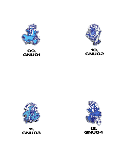 👑🐂 King Gnu - CEN+RAL Tour 2026 - CEN+RAL RANDOM PINS [21