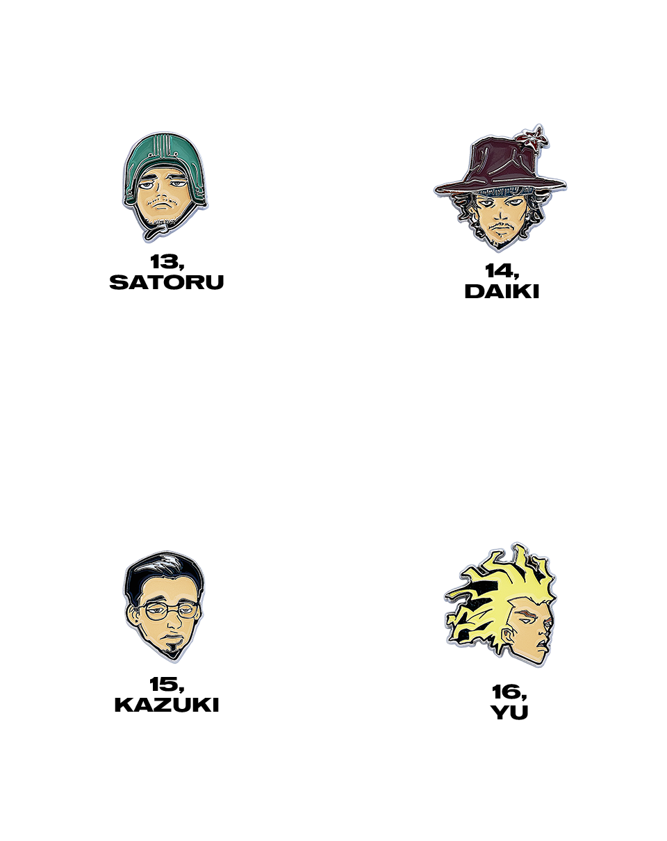👑🐂 King Gnu - CEN+RAL Tour 2026 - CEN+RAL RANDOM PINS [21