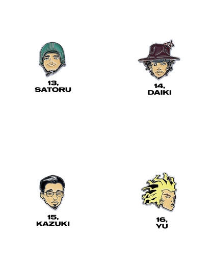 👑🐂 King Gnu - CEN+RAL Tour 2026 - CEN+RAL RANDOM PINS [21