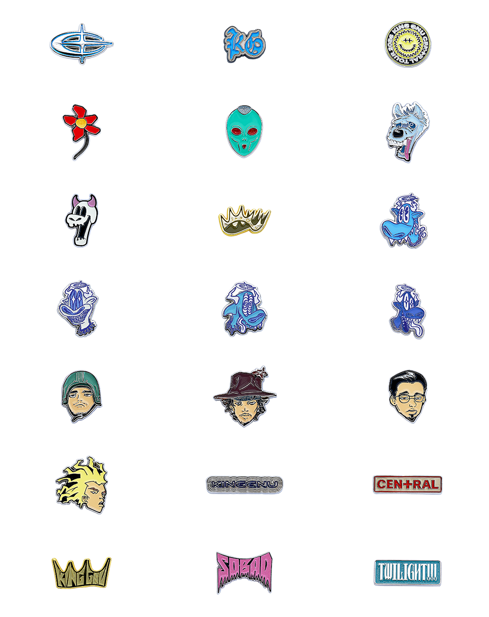 👑🐂 King Gnu - CEN+RAL Tour 2026 - CEN+RAL RANDOM PINS [21