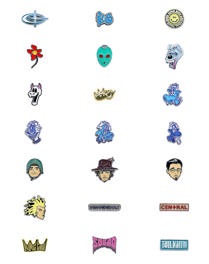 👑🐂 King Gnu - CEN+RAL Tour 2026 - CEN+RAL RANDOM PINS [21 DESIGNS + 1 SECRET] 隨機商品 ♪︎