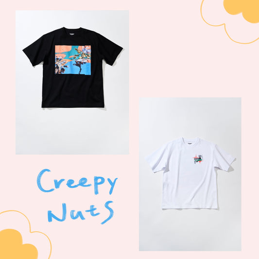 🥜 Creepy Nuts - 2024 Summer - 短袖上衣 ♪︎