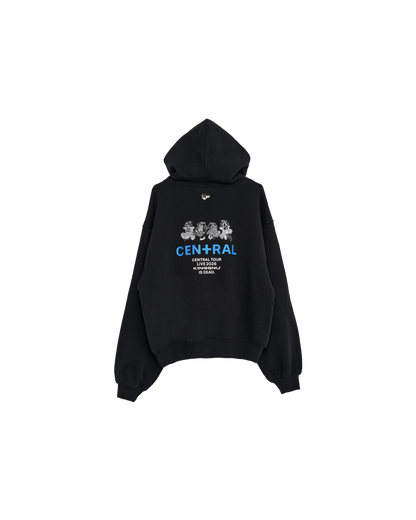 👑🐂 King Gnu - CEN+RAL Tour 2026 - KG IS DEAD HOODIE (BLACK