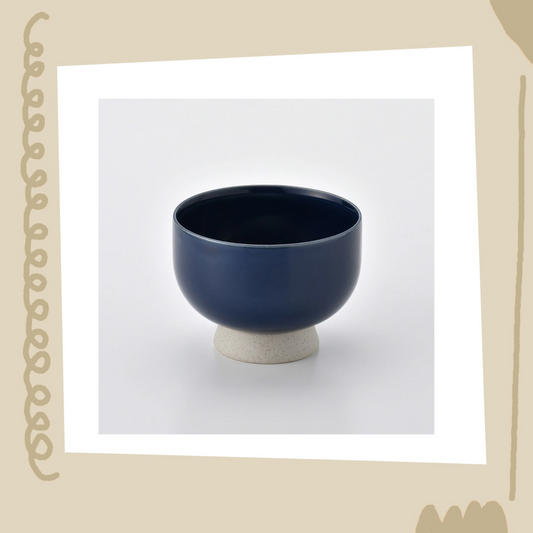 石丸陶藝 - 宙(SORA)丼碗 - 琉璃色 ♪︎