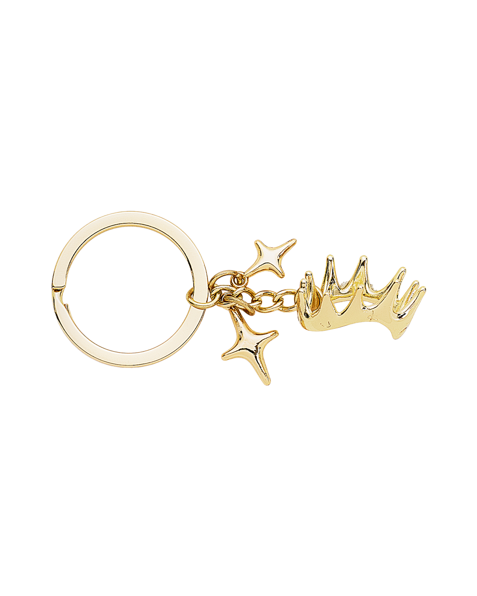 👑🐂 King Gnu - CEN+RAL Tour 2026 - GUNYA CROWN 鑰匙圈 (GOLD) ♪︎ - 【長期預購-202607】