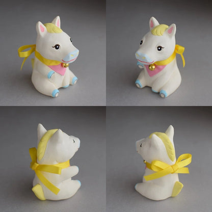 城南窯 - 新年手作2026 - 招福馬之介 (白馬) ♪︎ - 【中期預購-202602】