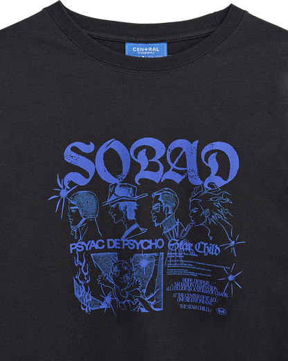 👑🐂 King Gnu - CEN+RAL Tour 2026 - SOBAD L/S TEE (SUMI BLACK) ♪︎ - 【長期預購-202607】