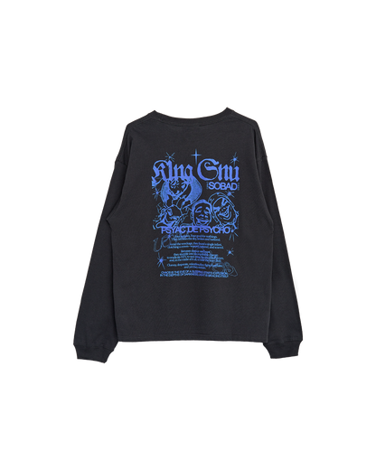 👑🐂 King Gnu - CEN+RAL Tour 2026 - SOBAD L/S TEE (SUMI BLACK) ♪︎ - 【長期預購-202607】