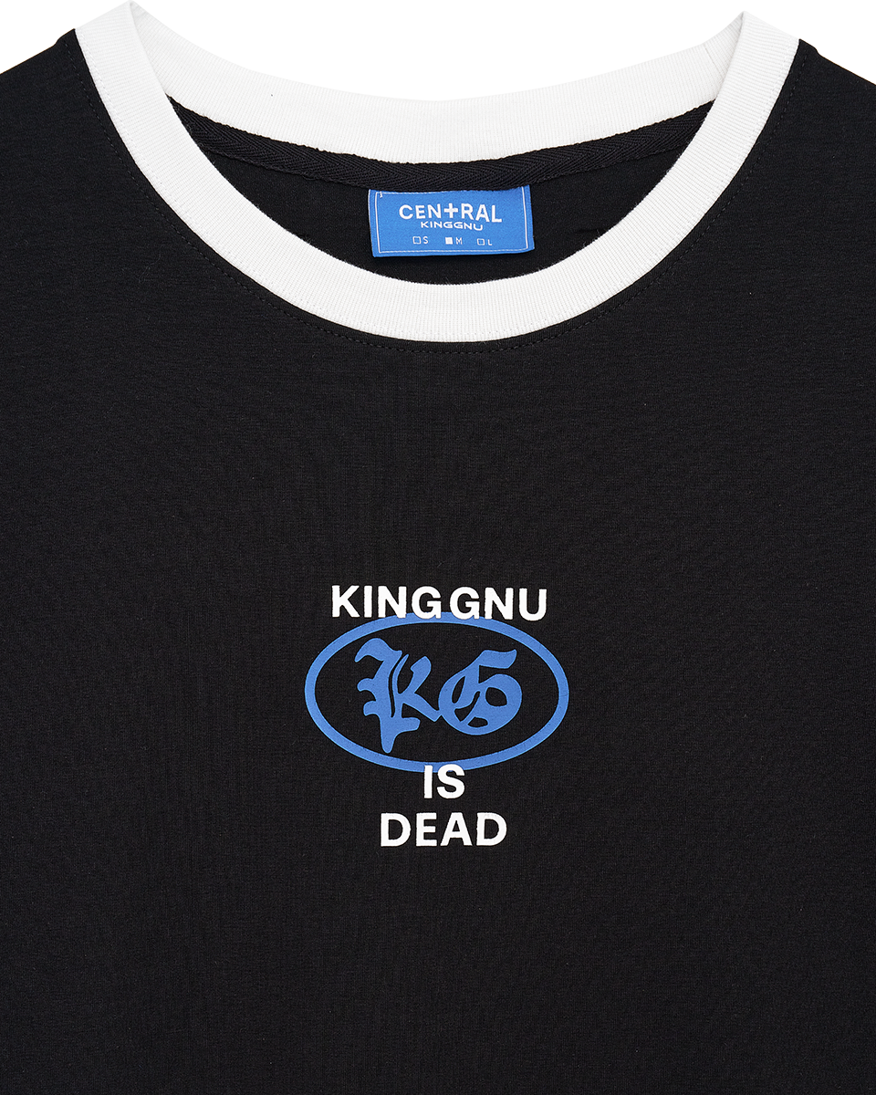 👑🐂 King Gnu - CEN+RAL Tour 2026 - KG TIGHT TEE (BLACK) ♪︎ - 【長期預購-202607】