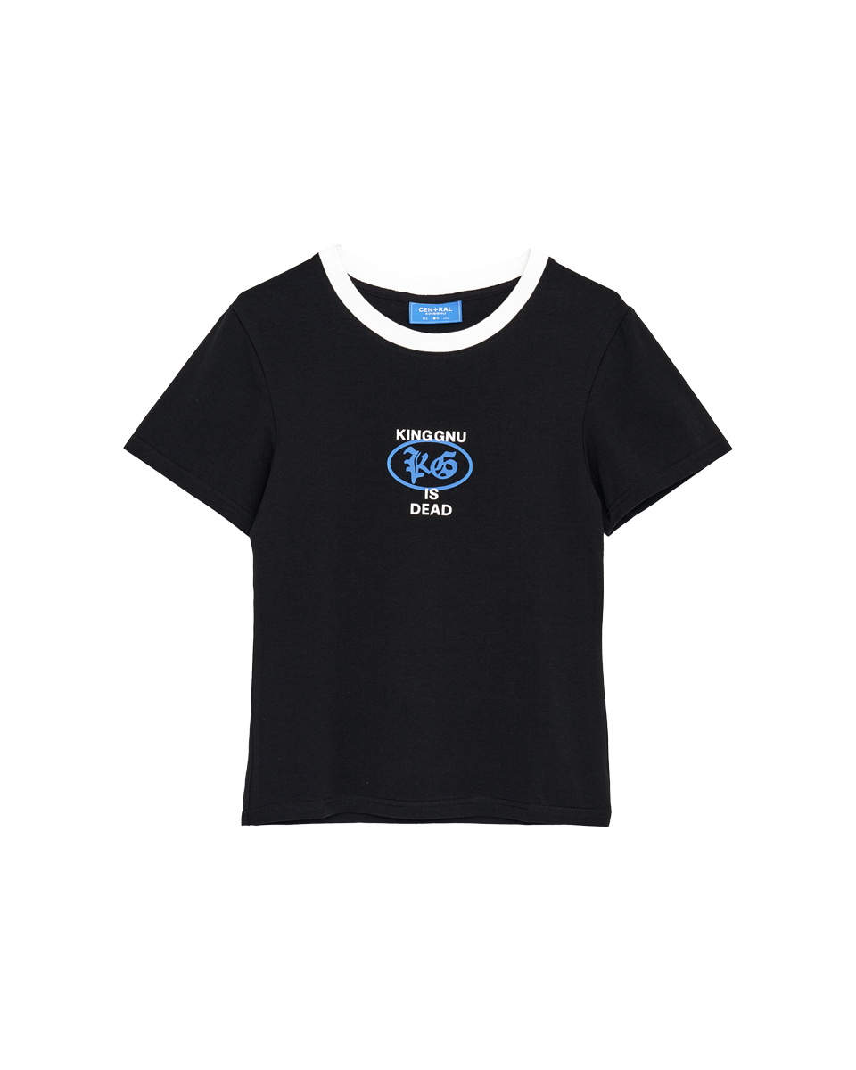 👑🐂 King Gnu - CEN+RAL Tour 2026 - KG TIGHT TEE (BLACK) ♪︎ - 【長期預購-202607】