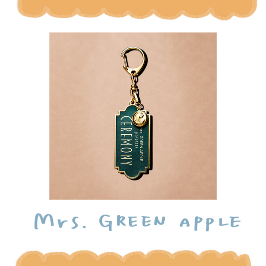 🍏 Mrs. GREEN APPLE - 『CEREMONY』 2026 - 鑰匙圈 ♪︎ - 【長期預購-9月上旬】