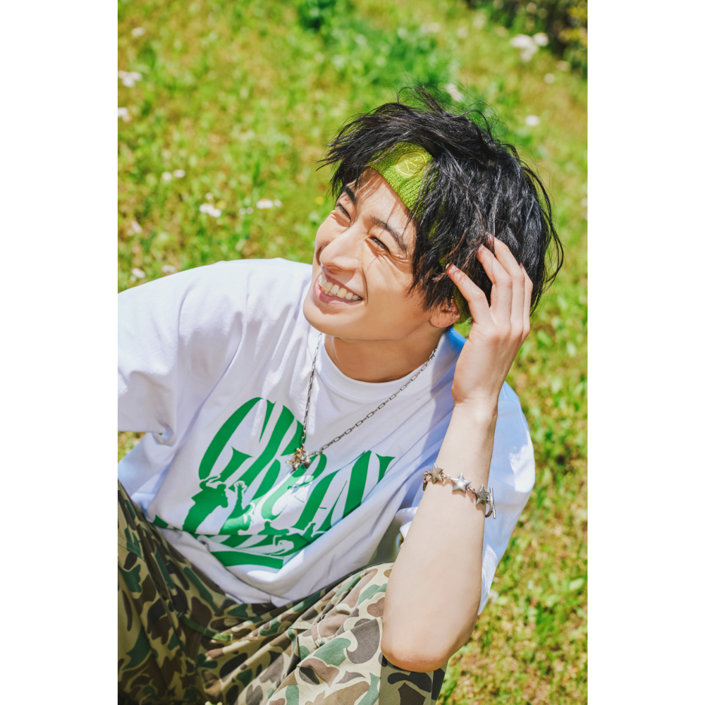 🦷 GRe4N BOYZ - 2025 ❛THE XY❜ 巡迴周邊第1彈 - 白正裝【T-Shirt A 白】 ♪︎