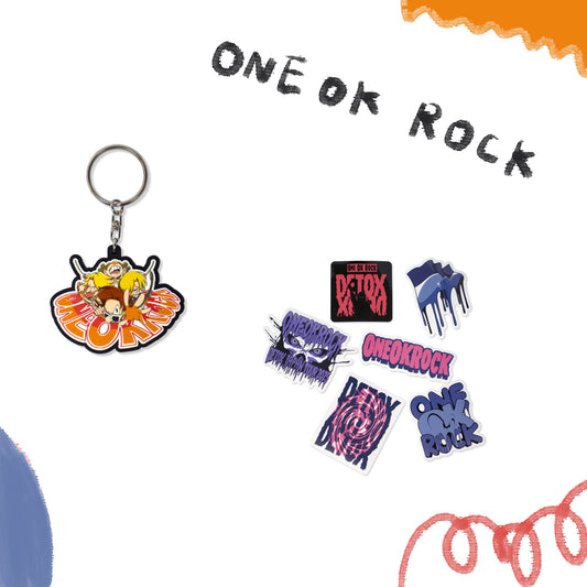 📽️ ONE OK ROCK - 2025 DETOX JAPAN - 貼紙組/鑰匙圈♪︎ - 【長期預購-2025年8月下旬】