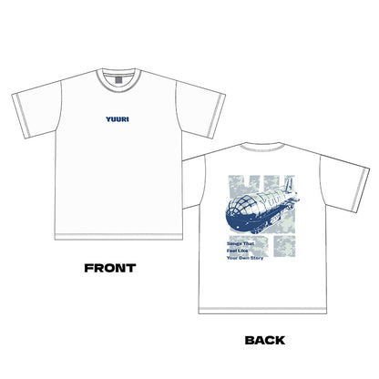🌪️ 優里 - Fes 2026 - T-shirt July 25 (White) ♪︎