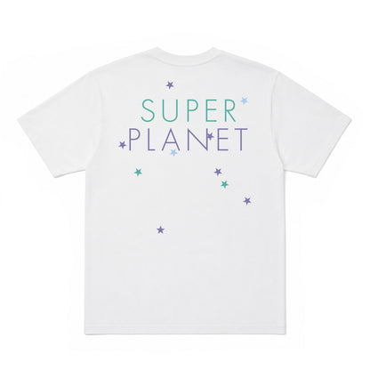 ⭐ YOASOBI - 超惑星 - 閃亮亮T-Shirt White ♪︎ - 【長期預購-11月下旬】