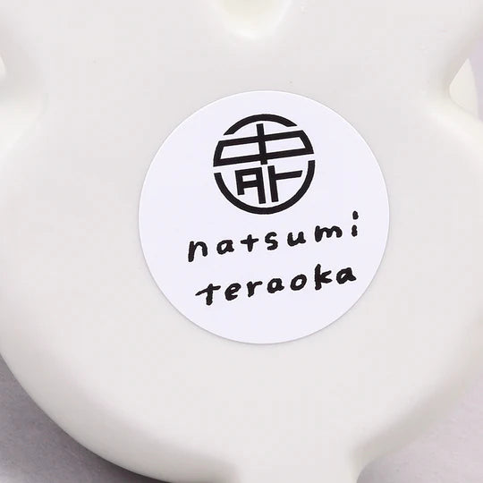 中外陶園 x Teraoka Natsumi - 瀨戶燒的狗狗擺飾 - 白色柴柴 ♪︎