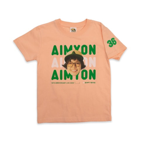 🐬 AIMYON - AIMYON 10th anniversary LIVE 2026「、、、」IN 阪神甲子園球場 - 在笑什麼啦T-Shirt/Apricot ♪︎ - 【長期預購-11月上旬】