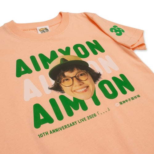 🐬 AIMYON - AIMYON 10th anniversary LIVE 2026「、、、」IN 阪神甲子園球場 - 在笑什麼啦T-Shirt/Apricot ♪︎ - 【長期預購-11月上旬】