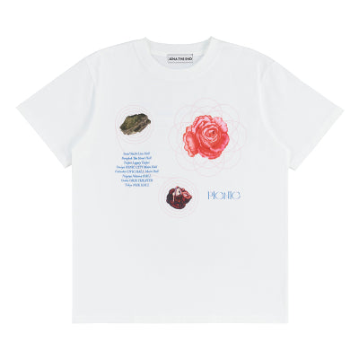 💣 AiNA THE END - LIVE TOUR 2026 -PICNIC - PICNIC TOUR T-Shirt (White) ♪︎
