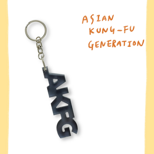 🍂 ASIAN KUNG-FU GENERATION - 2025 OFFICIAL GOODS - AKFG LOGO鑰匙圈 ♪︎