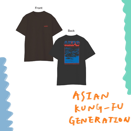 🍂 ASIAN KUNG-FU GENERATION - 2025 OFFICIAL GOODS - AKFG Mountain T-Shirt ♪︎