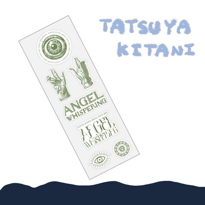 🎸 Kitani Tatsuya - ANGEL WHISPERING - 立體貼紙組(內含7張貼紙) ♪︎