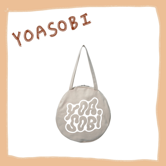 ⭐ YOASOBI - ASIA TOUR Limited Edition - Round Tote Bag ♪︎